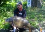 Nádherný kapor z Dunaja ulovený na Tandem Baits boile Nádherný kapor z Dunaja ulovený na Tandem Baits boile