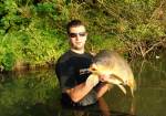 kapor 84cm/13,5kg, chyteny na boilies TB Top Edition �erveny Losos