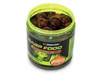 Carp Food Boosted hookers - dipované boilies 18 mm 300g