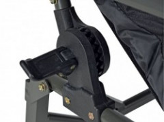 Kreslo s opierkami Chair Invader Ultra Black