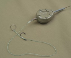 TANDEM BAITS Leadcore leaders Easy Clip 60 cm/2ks/Weed TANDEM BAITS Leadcore leaders Easy Clip 60 cm/2ks/Weed