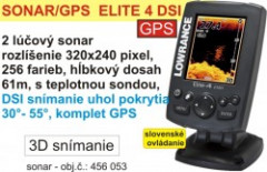 Dvojl��ov� farebn� sonar s GPS navig�torom a rozl�en�m obrazovky 320x240 pixelov-jedine�n� jas a kontrast aj na priamom slnku