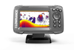 Sonar Lowrance Hook2 4x s GPS - m kompletn GPS. irokouhl obrazovka s uhlopriekou 109mm - snmanm 120 - obrazovka sonaru m 480 x x272 pixel