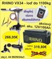 Rhino set VX-34 + akumulator 100Ah/12V