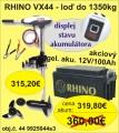 Rhino set VX-44 + akumulator 100Ah/12V